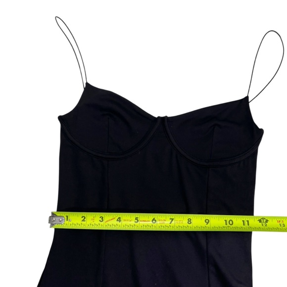 Meshki Misty Black Contour Mini Dress - Picture 8 of 13